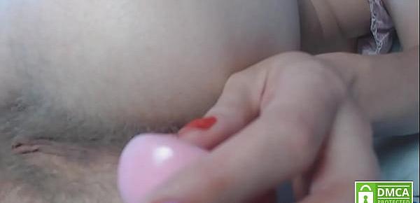 trends30 mins close up hairy asshole teasing with anal beads inside